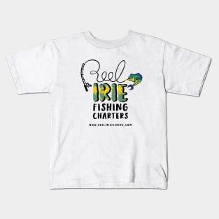 Reel Irie Fishing Charters Logo Kids T-Shirt